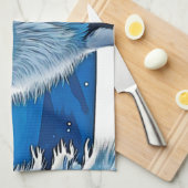 Winter Fox Art Geschirrtuch (Viertel Falte)