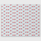 Winter Fox Geschenkpapier (Flach)