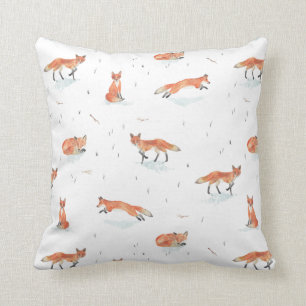 Winter Fox Kissen