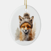 Winter Fox Ornament (Rechts)