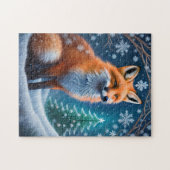 Winter Fox Puzzle (Horizontal)