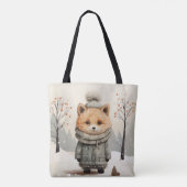Winter Fox Tasche (Rückseite)