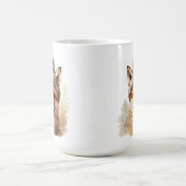 Winter Fox-Tasse Kaffeetasse (Mittel)