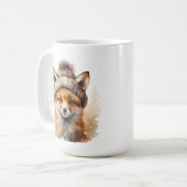 Winter Fox-Tasse Kaffeetasse (Vorderseite Links)