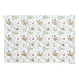 Winter Fox Wald Niedlich Kissenbezug