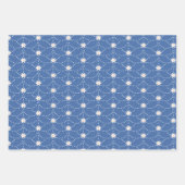 Winter Fox Wrapping Paper Flat Sheet Set 3 Geschenkpapier Set (Vorderseite 2)