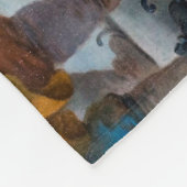 Winter, Fragonard Fleecedecke (Ecke)