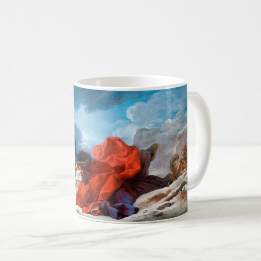 Winter, Fragonard Kaffeetasse (VorderseiteRechts)