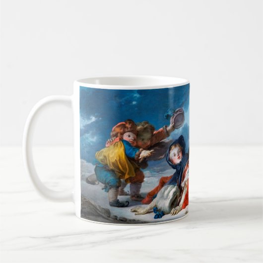Winter, Fragonard Kaffeetasse (Links)