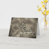 Winter Freeze, Karte (Gelbe Blume)