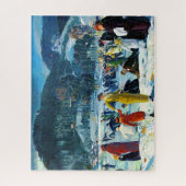 Winter Freude Puzzle – Bellows Fine Art Szene (Vertikal)