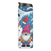 Winter Friends in Wonderland Thermosbecher (Nach rechts gedreht)