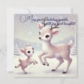 Winter Frolic Karte (Vorderseite)