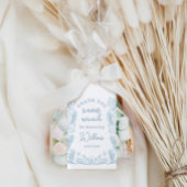 Winter Frost Snowflake Baby Shower Baby Es ist kal Geschenkanhänger