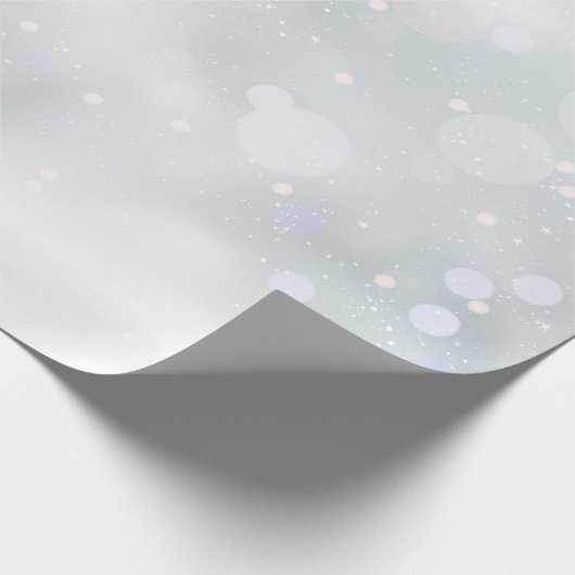 Winter Frost und Schnee Geschenkpapier (Ecke)