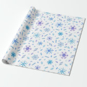 Winter Frozen Tale Wrapping Paper Geschenkpapier (Ungerollt)