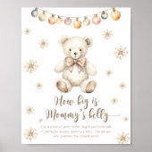 Winter früh warten, wie groß das Bauchspiel der Ma Poster (Vorne)