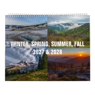 Winter-, Frühjahrs-, Sommer- und Herbstkalender 20 Kalender