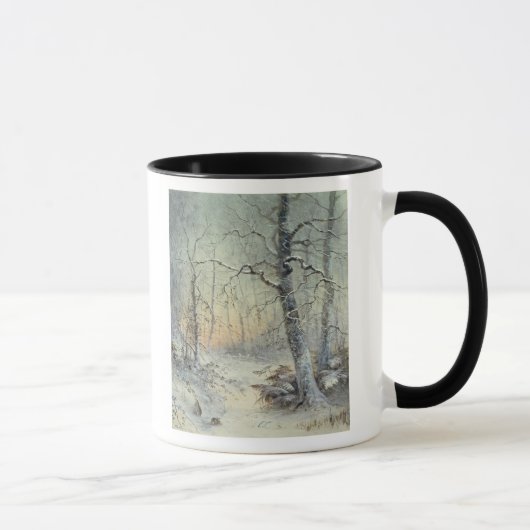 Winter-Frühstück Tasse (Rechts)