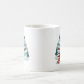 Winter-Fuchs-Keramikbecher (330ml) Kaffeetasse (Mittel)