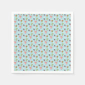 Winter Fun Muster Serviette (Vorderseite)