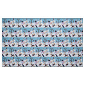 Winter Fun Skiing Labradors Fabric Stoff (Fat Quarter (45,7 x 55,9 cm))
