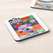 Winter Fun Yeah!  Getränkeuntersetzer (Linke Seite)