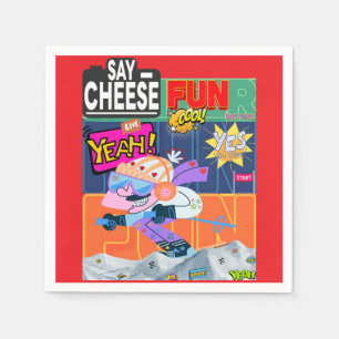 Winter Fun Yeah!  Serviette