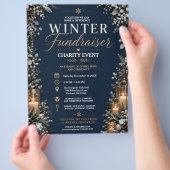 Winter-Fundraising-Poster Flyer (Hand)