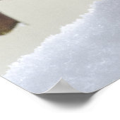 Winter-Funken Poster (Ecke)