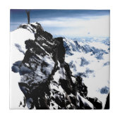 Winter für Bergsteiger Fliese (Vorderseite)