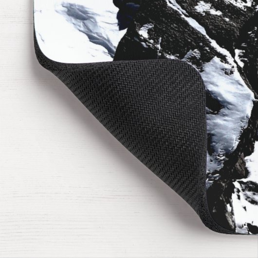 Winter für Bergsteiger Mousepad (Ecke)
