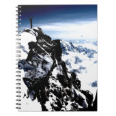 Winter für Bergsteiger Notizblock (Vorderseite)