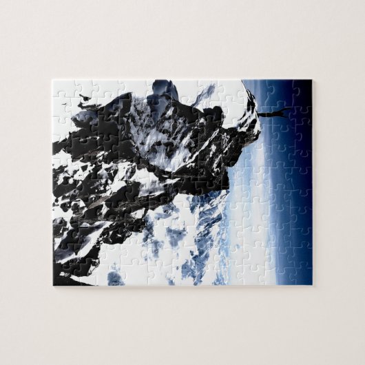 Winter für Bergsteiger Puzzle (Horizontal)