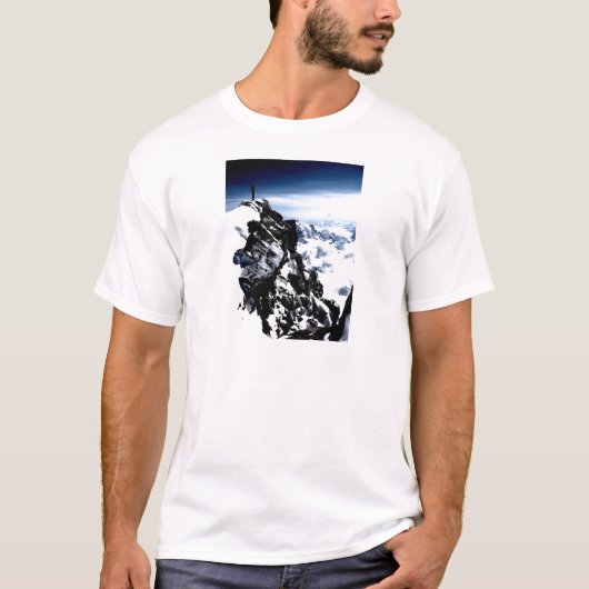 Winter für Bergsteiger T-Shirt (Vorderseite)
