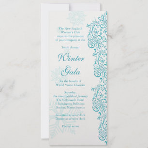 Winter Gala Fundraiser Corporate Party Einladung