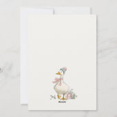 Winter-Gans Weihnachten Lustig Fröhliche Goosmas (Rückseite)