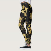 Winter Garnet Glow Luxe Leggings (Links)