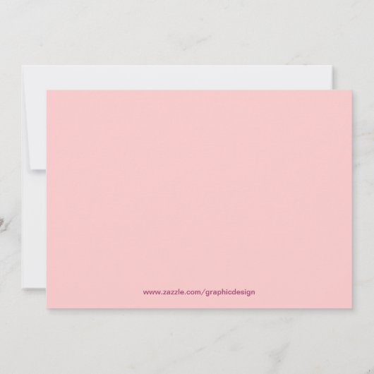 Winter Geburtstag Einladung (Rückseite)