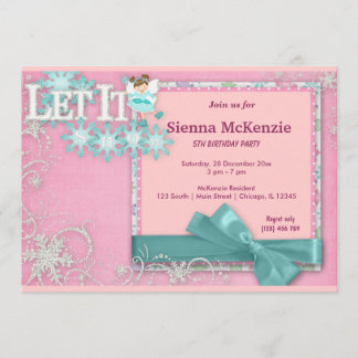 Winter Geburtstag Einladung