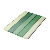 Winter Gelbe Streifen auf Wasserfarbpapier Badematte (Schrägansicht)