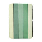 Winter Gelbe Streifen auf Wasserfarbpapier Badematte (Vorderseite Vertikal)