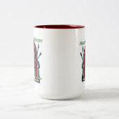 Winter-Geräusch-Maschinen-Tasse Zweifarbige Tasse (Mittel)