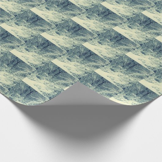WINTER GESCHENKPAPIER (Ecke)