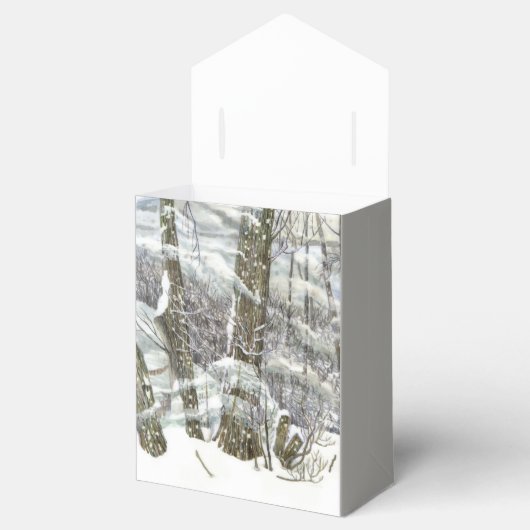 Winter Geschenkschachtel (Geöffnet)