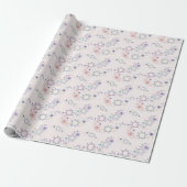 Winter-Geschenkverpackung mit klassischem Schnee-M Geschenkpapier (Ungerollt)