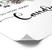 Winter geschlechtsneutral Schätzung wie viele Bonb Poster (Ecke)