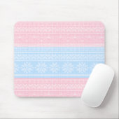 Winter gestrickter Weihnachts-Pullover, Weihnachts Mousepad (Mit Mouse)