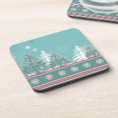 Winter Getränkeuntersetzer (Linke Seite)