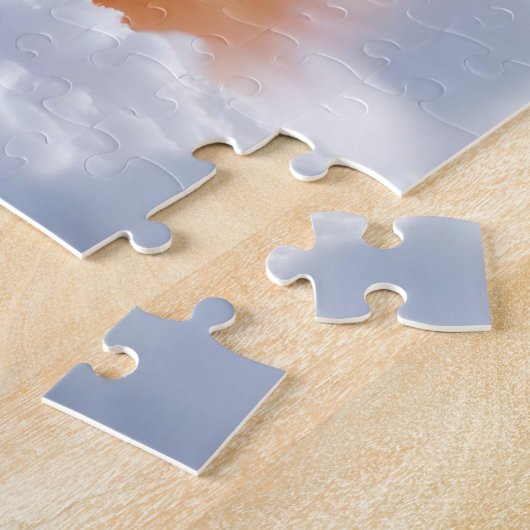 Winter Ginger Dream Cat Puzzle (Seite)